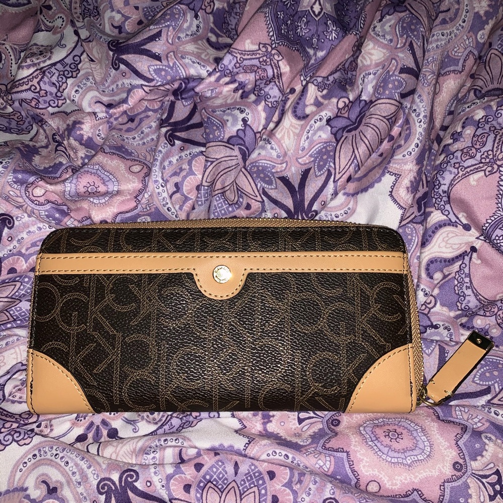 Calvin Klein monogrammed wallet